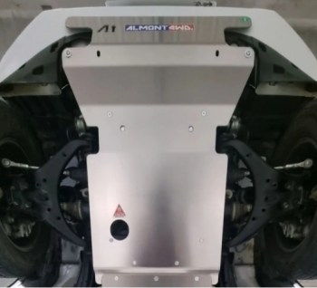 Protección caja de cambio y transfer en 6mm Isuzu D-Max RG01 4X4 3.9 / 3.0 2021-2024